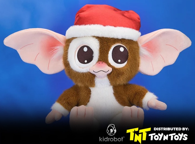 Gremlins Gizmo with Santa Hat Large Plush