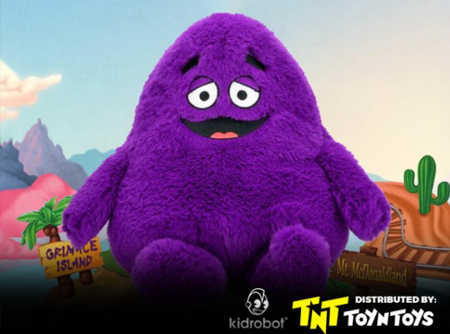 Grimace Phunny Plush
