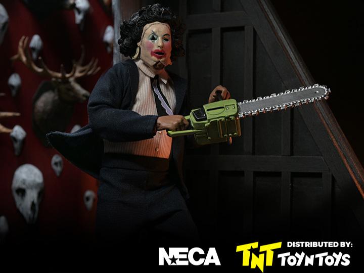 Leatherface with Pretty Woman 8” Clothed Figure