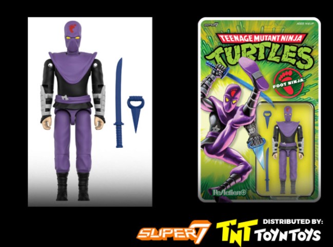 Teenage Mutant Ninja Turtles ReAction+ Wave 01 - Foot Soldier