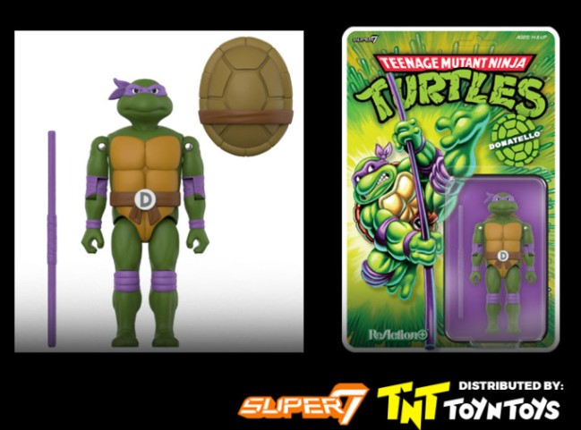 Teenage Mutant Ninja Turtles ReAction+ Wave 01 - Donatello