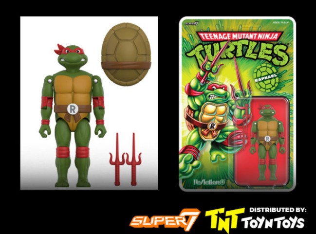 Teenage Mutant Ninja Turtles ReAction+ Wave 01 - Raphael