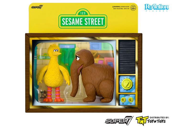 Sesame Street Big Bird and Mr. Snuffleupagus 2pk