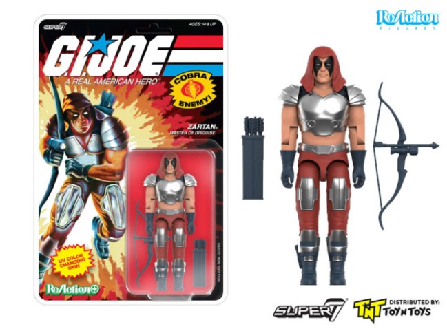 G.I. Joe ReAction+ Wave 09 - Zartan (Comic)