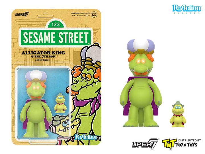 Sesame Street ReAction Alligator King Series 4